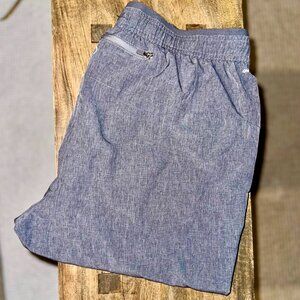 *SALE* Skora Men's TreadLight Running Pants (Gray Chambray, Polyester, Size S)